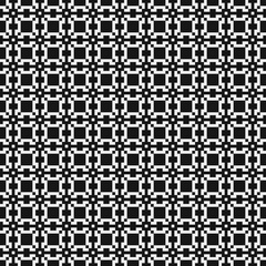 Fototapeta premium Abstract Cross Pattern Dots Logo generative computational art illustration