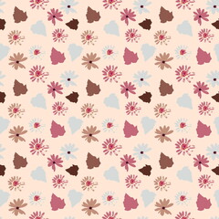 Pattern seamless background,floral background.