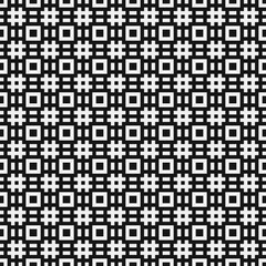 Fototapeta premium Abstract Cross Pattern Dots Logo generative computational art illustration