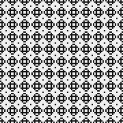 Abstract Cross Pattern Dots Logo generative computational art illustration