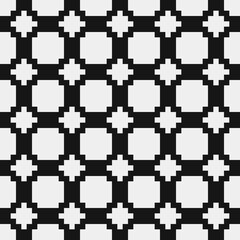 Abstract Cross Pattern Dots Logo generative computational art illustration