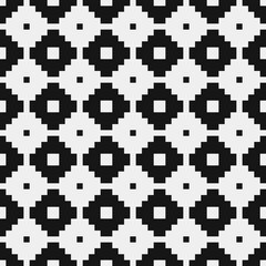 Abstract Cross Pattern Dots Logo generative computational art illustration