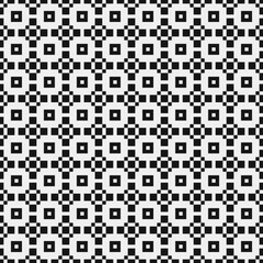 Fototapeta premium Abstract Cross Pattern Dots Logo generative computational art illustration