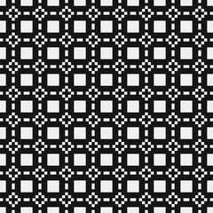 Fototapeta premium Abstract Cross Pattern Dots Logo generative computational art illustration