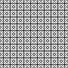 Abstract Cross Pattern Dots Logo generative computational art illustration