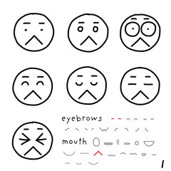 hand-drawn facial expression icon_01_i