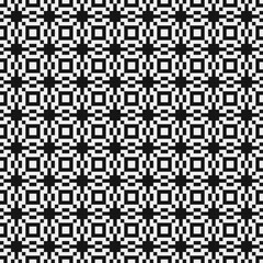 Fototapeta premium Abstract Cross Pattern Dots Logo generative computational art illustration