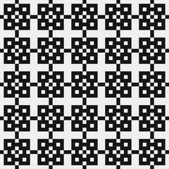 Abstract Cross Pattern Dots Logo generative computational art illustration