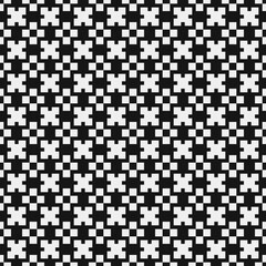 Fototapeta premium Abstract Cross Pattern Dots Logo generative computational art illustration