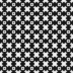 Fototapeta premium Abstract Cross Pattern Dots Logo generative computational art illustration