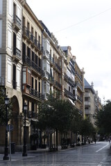 Fototapeta na wymiar Building in the city of San Sebastian