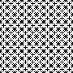 Abstract Cross Pattern Dots Logo generative computational art illustration