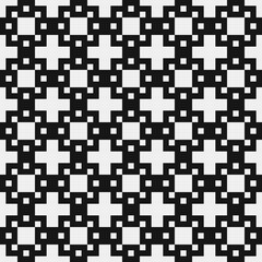 Abstract Cross Pattern Dots Logo generative computational art illustration