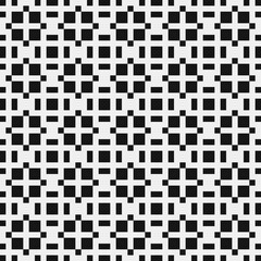 Fototapeta premium Abstract Cross Pattern Dots Logo generative computational art illustration