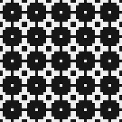 Abstract Cross Pattern Dots Logo generative computational art illustration