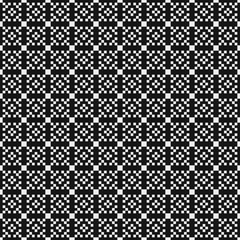 Abstract Cross Pattern Dots Logo generative computational art illustration
