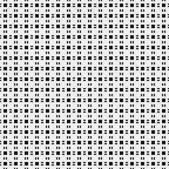 Fototapeta premium Abstract Cross Pattern Dots Logo generative computational art illustration