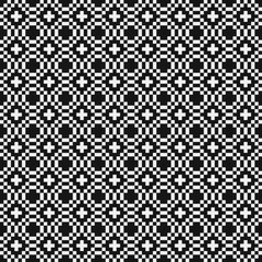 Abstract Cross Pattern Dots Logo generative computational art illustration