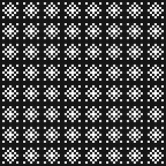 Abstract Cross Pattern Dots Logo generative computational art illustration