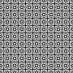 Abstract Cross Pattern Dots Logo generative computational art illustration