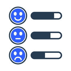 Fototapeta premium Customer feedback icon