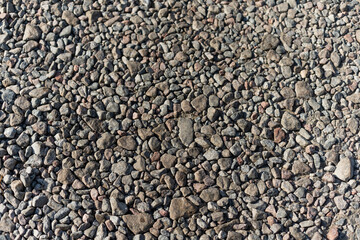 Stone rubble background, texture