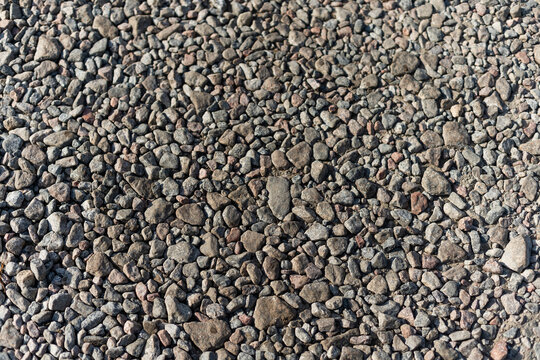 Stone rubble background, texture
