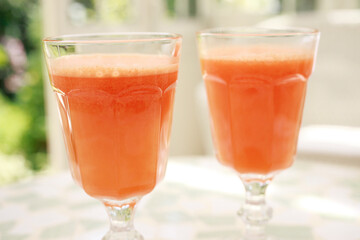 ヘルシー人参ジュース