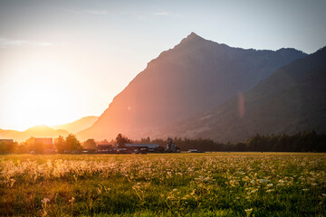 Beautiful landscape in the mountain