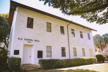 OLD SCHOOOL HALE, Punahou School, Honolulu, Hawaii