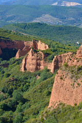 the Medulas, an old Roman gold mining operation in the El Bierzo region, Leon province, autonomous community of Castilla y Leon.