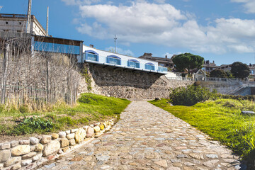 Thermalism a spa resort in Caldes de Montbui, Barcelona. Empty copy space for Editor's content.