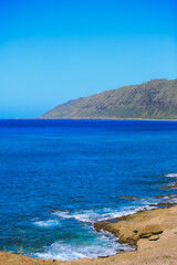Yokohama bay, West Oahu coastline, Hawaii