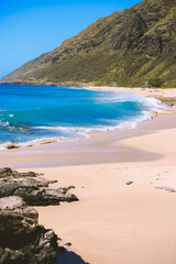 Keawaula Beach, West Oahu coast, Hawaii