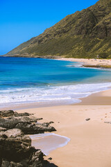 Keawaula Beach, West Oahu coast, Hawaii
