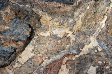 close-up of a rock texture background