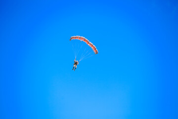 Skydiving on the North Shore, Oahu, Hawaii