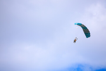 Skydiving on the North Shore, Oahu, Hawaii