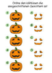 Halloween Rätsel für Kinder