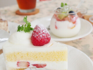 イチゴのショートケーキ