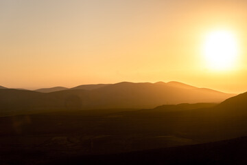 Los Molinos beach in Fuerteventura, Canary Islands in summer 2020