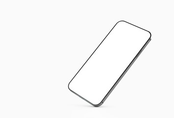 digital smartphone device mobile phone 3d isolated