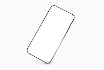 digital smartphone device mobile phone 3d isolated