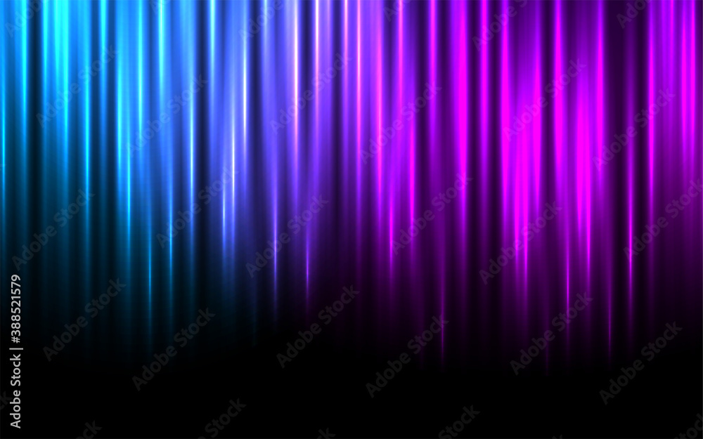 Poster dynamic modern lights effects background design