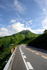 Naklejka premium 由布院の風景