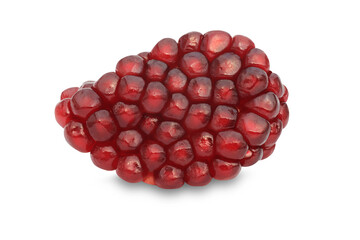 pomegranate isolated on white background