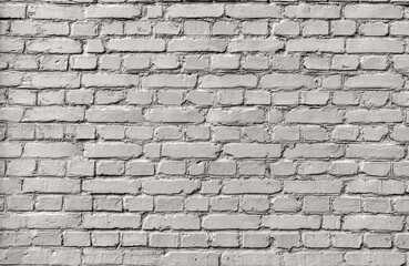Gray brick wall background