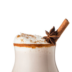 Christmas eggnog cocktail