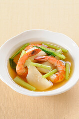 えびとかぶらの煮物