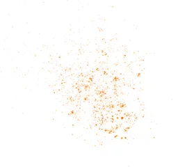 Fotobehang Chili Pepers Chili pepper powder isolated on white background  © supamas